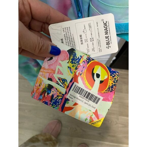 Women's Blue Magic Winter Colorful All In One Piece Ski Jumpsuit Winter Snowsuit - Picture 7 of 10